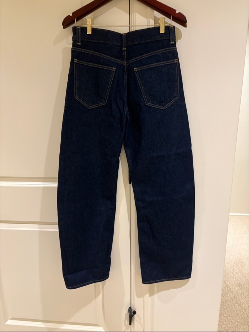 NWT Madewell Balloon Jean dark wash - Picture 2 of 9